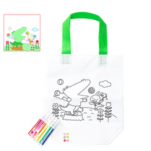 Load image into Gallery viewer, DIY Painting Non-Woven Bag for Children