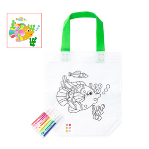 DIY Painting Non-Woven Bag for Children