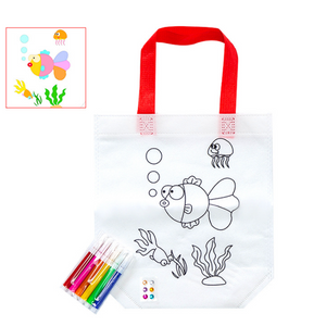 DIY Painting Non-Woven Bag for Children