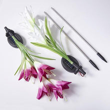 Load image into Gallery viewer, Solar Powered LED Flower Stake Set