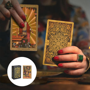 🎴Explore the Mystical World of Tarot Gold Foil Tarot