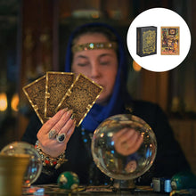 Load image into Gallery viewer, 🎴Explore the Mystical World of Tarot Gold Foil Tarot