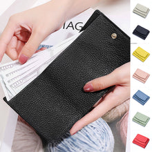 Load image into Gallery viewer, Women&#39;s Foldable Short Wallet