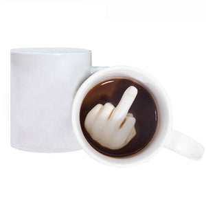 ✊🏽Personalised ceramic long finger cup