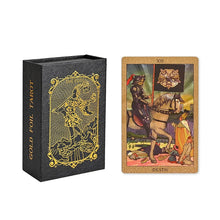 Load image into Gallery viewer, 🎴Explore the Mystical World of Tarot Gold Foil Tarot