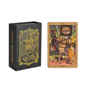 🎴Explore the Mystical World of Tarot Gold Foil Tarot