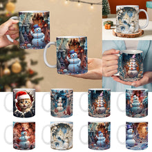 Load image into Gallery viewer, ☃️3D Christmas Hot Cocoa Inflated Mug