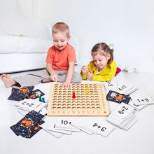 Load image into Gallery viewer, Wooden Montessori Multiplication Board Game