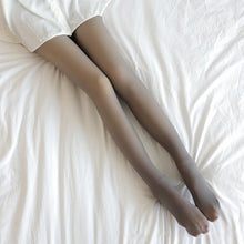 Load image into Gallery viewer, ✨Flawless Legs Fake Translucent Warm Plush Lined Elastic Tights