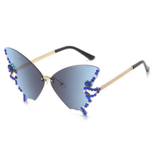 Load image into Gallery viewer, DIAMOND BUTTERFLY SUNGLASSES