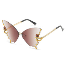 Load image into Gallery viewer, DIAMOND BUTTERFLY SUNGLASSES