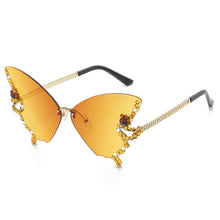 Load image into Gallery viewer, DIAMOND BUTTERFLY SUNGLASSES