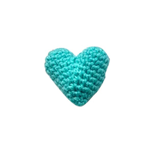 💜💙💗Pocket Hug Crocheted Heart Small Gift