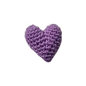 💜💙💗Pocket Hug Crocheted Heart Small Gift